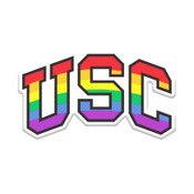 USC Trojans Arch Rainbow Patch
